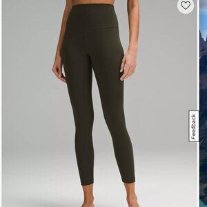 lululemon Align™ High-Rise Pant 25" in Dark Olive Size 2